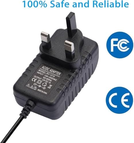 12V 1A Power Supply Adapter, AC Adapter 100-240V to 12v DC Power Adapter Driver Transformer Universal for LED Strip Lights, Router, CCTV Camera, Monitor, ADSL Cats Etc — view 5