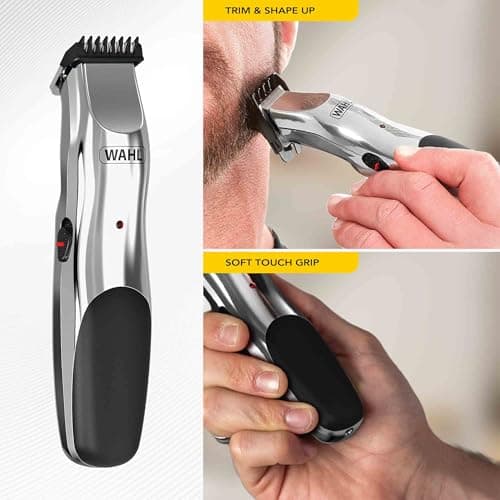 Wahl Groomsman Cord/Cordless Stubble & Beard Trimmer, Stubble Trimmer, Gift for Him, Male Grooming Set, Trimmers for Men, Rechargeable Trimmer, Corded, Cordless, Beard Care — view 3