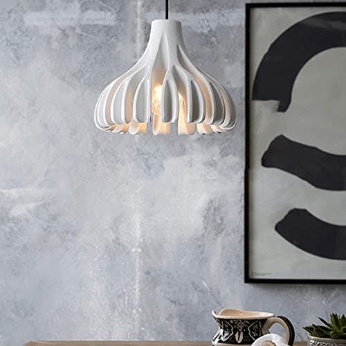 pendant lamp Creative Coral Resin Nordic Single for Kitchen Island Height Adjustable Suspension Lamp Over Sink for Living Room Bar Counter Bedroom — view 2
