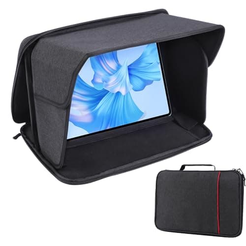 iPad Sun Shade Tablet Sleeve Case for 9-11 inch, iPad Sun Glare Shield