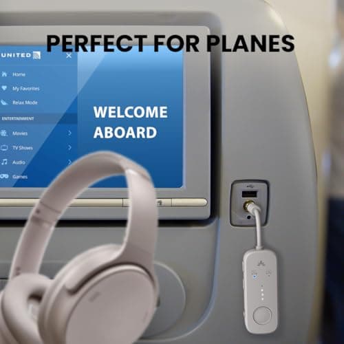 Avantree Relay - Airplane Bluetooth Adapter for 2 AirPods or Headphones — view 2