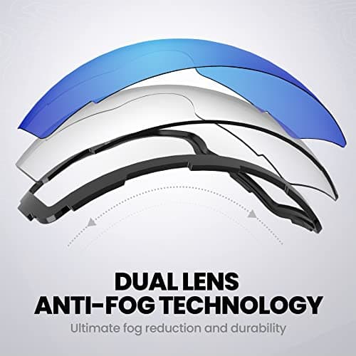 OutdoorMaster PRO Ski Goggle Replacement Lens, VLT Options for All Weather — view 3