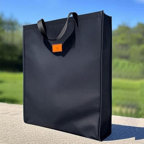 Teruyol Folding Chair Storage Bag with Multi Tool Organizer Folding Chair Bag Heavy Duty Camping Chair Bag Foldable Overnight Bag Suitable for Travel Camping, 57cmx16cmx68cm — view 4