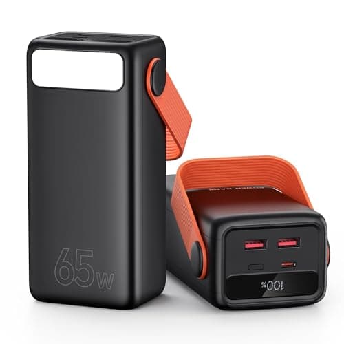 60000mAh Laptop Power Bank USB C 65W Fast Charging Portable Charger