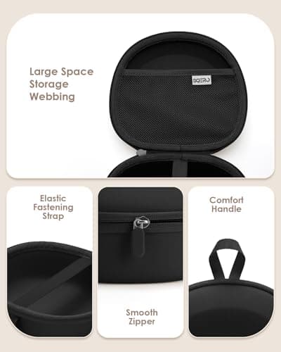 Headphone Case Hard Shell for Soundcore Anker Q20 Q20i Q30/KVIDIO/Beats — view 3