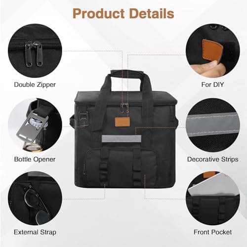 REDCAMP 40L Cool Box with Insulated Interior, Waterproof and Leakproof — view 6