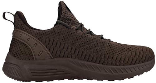 Feethit Womens Trainers Comfort Sneaker Shoes Sport Tennis Brown 6 — view 5
