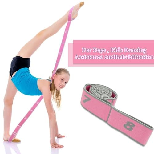 Stretch Strap,Kids Stretch Band,Resistance Bands for Gymnastics Training,Yoga,latin Exercise Trainer — view 4
