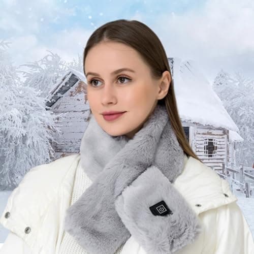 Heated Neck Scarf Warm Fast Heating Portable USB Heated Scarf — view 2
