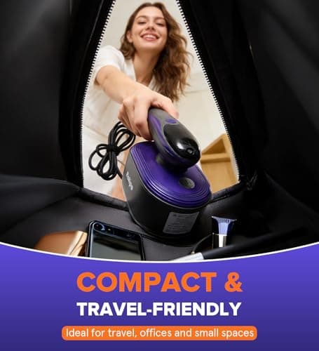 Rolipo Travel Steamer, Portable Clothes Steamer, 20s Heat-Up, 4 Modes — view 2
