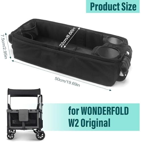Snack Tray for Stroller Quick-Release Cup Holder Adapter — view 5