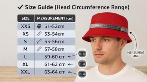 Clossy London Crushable Bucket Hat | Reversible & Foldable Cotton Sun Hat | UV Protection Hat for Adults & Kids | Unisex Summer Hat | Festival Hat | Beach Hat | Fishing Cap (UK, Alpha, L, Camo) — view 6