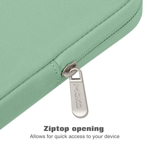 MoKo 9-11 Inch Tablet Sleeve Bag with Soft Padded Lining — view 5