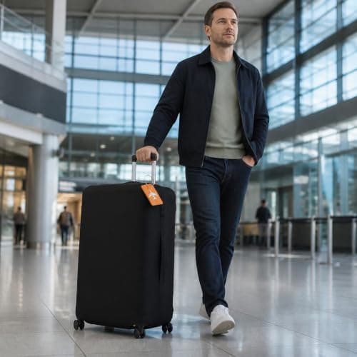 Ufyuayig Suitcase Cover, Luggage Covers for Suitcases, 26-30 Inch — view 6