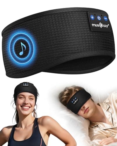 MUSICOZY Sleep Headphones Headband for Side Sleepers Bluetooth 5.4