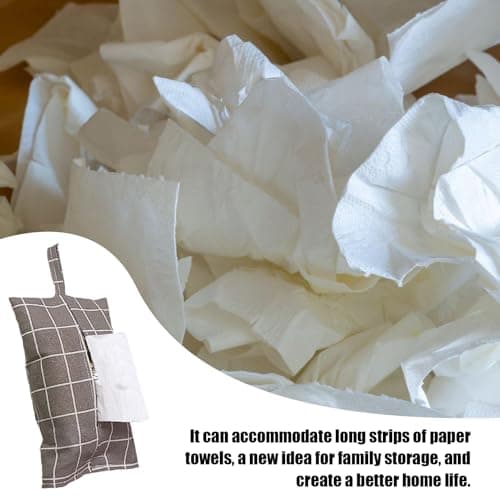 Car Tissue Holder - Travel Tissue Organizer for Car, Rechargeable Portable — view 4