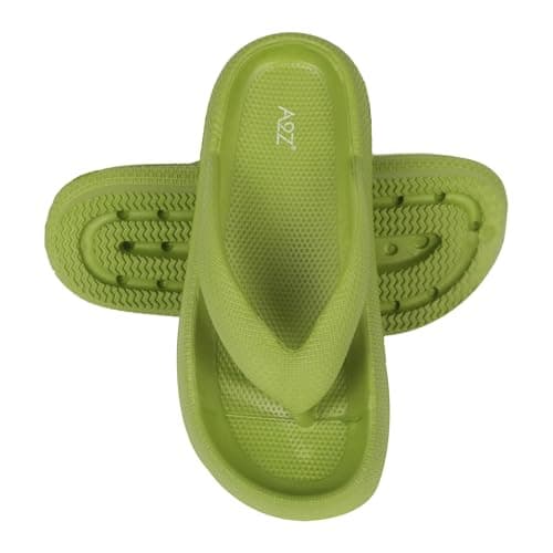 A2Z Women EVA Flip Flops Lightweight - Slider LDS 1304 Olive 5/6 UK — view 5