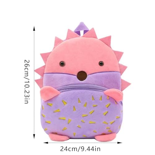 Backpack Laptop Work Bag for Women Men and Students, Grey Commuter Rucksack with organised Front Pockets, Comfortable Double Straps, Boys Girls Cute Toddler Preschool Style (One Size) — view 6