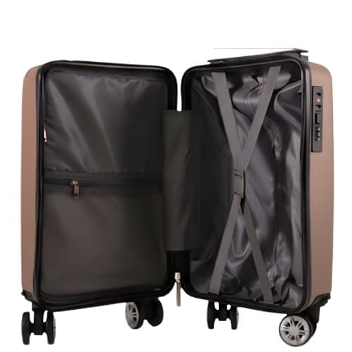 40 X 25 X 20 CM Underseat Cabin Trolley Detachable Wheels 1615 (Rose Gold) — view 2