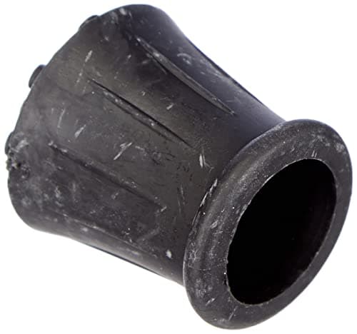 Merriway BH05582 (4 Pcs) Heavy Duty Rubber Walking Stick Ferrule Protectors Cane Tips, 19mm (3/4 inch) Black - Pack of 4 Pieces — view 3