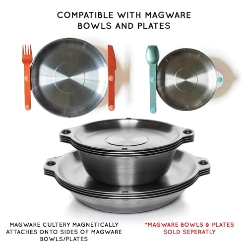 FULL WiNDSOR - MAGWARE Magnetic Travel Camping Cutlery Utensils Set — view 5