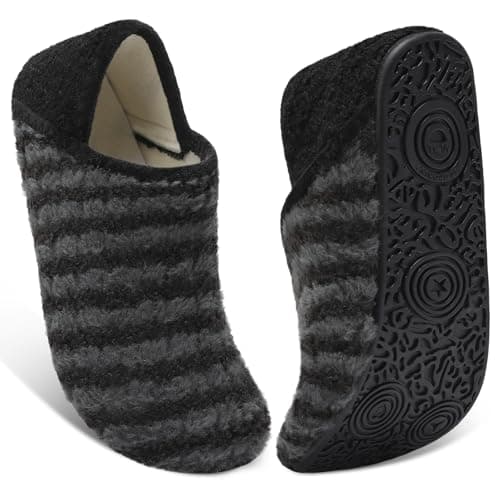 XIHALOOK Slippers for Women Men Cozy House Shoes Slip on Indoor Barefoot
