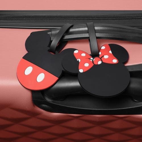 Peers Hardy - Disney Mickey M Disney Mickey & Minnie Mouse Black and red 2 Piece Luggage Tags — view 6
