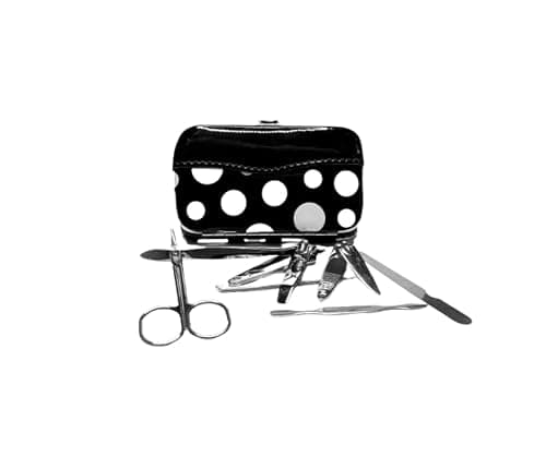 Manicure Pedicure Set | Nail Clippers | Scissors | Tweezers | Ear-pick | Silver Stainless steel Men Women Travel Size Nail Grooming Tool Kit — view 5