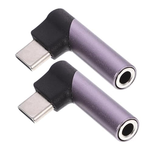 OSALADI 2pcs Usb c Headphone Adapter Cable for Phone Converts Usb Type c to Aux for Gaming Travel
