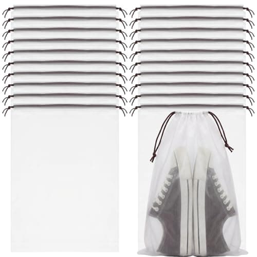 20 Pcs Travel Shoe Bags for Packing,Shoe Bags for Travel,Shoe Covers