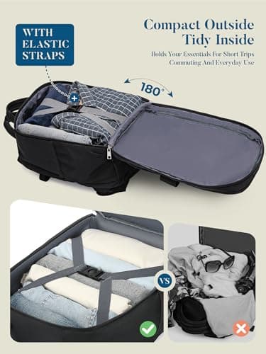 For Easyjet Cabin Bag 45x36x20 Underseat Travel Backpack Hand Luggage Bag — view 3