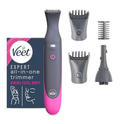 Veet Expert Women's Electric All-in-One Trimmer, Bikini, Face & Body