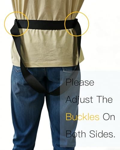 Bum Bag Women Crossbody Belt Bag, Water Resistant Nylon Sling Fanny Pack — view 6