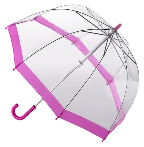 Fulton Funbrella Birdcage Kids Umbrella Pink Trim — view 4