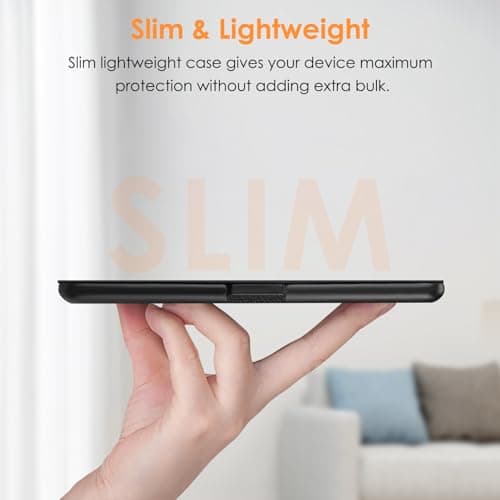 FINTIE Slimshell Case for 6" Kindle 2024/2022 11th Generation, Black — view 5
