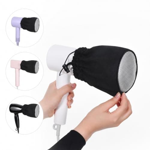 Hair Dryer Diffuser, Double-Layer Nylon Foldable Travel Diffuser — view 4