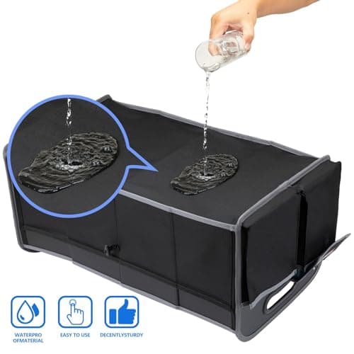M KARMATER 50L Car Boot Organiser, Collapsible Waterproof Storage Box — view 3