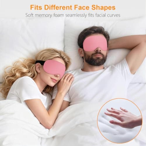 Gritin 2026 Gen 2 Sleep Mask-100% Blackout Eye Sleeping Mask for Women&Men — view 5