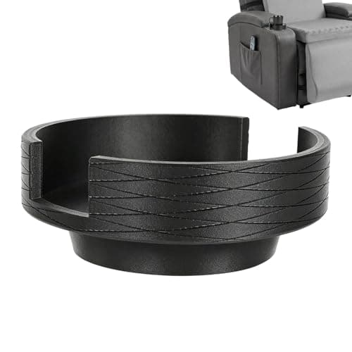 Cup Holder Insert - 4 Inches Universal Anti Spill Portable - Sofa Mug Holder Adapter | for Mugs Water Bottles Cans Office Car RV Yacht Party