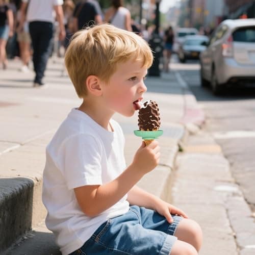 Ice Pop Holder Drip Catcher No Freezing Hands Melting Snacks Easy Gadgets — view 2