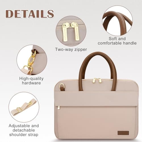 RAINYEAR Laptop Bag for 15.6 Inch Notebook 15-16 Inch Macbook Air/Pro M5 — view 4
