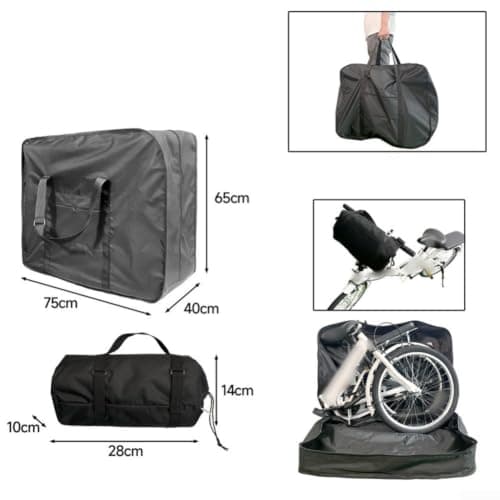 Caswynlife Folding Bicycle Transport Bag for Foldable Bikes — view 4