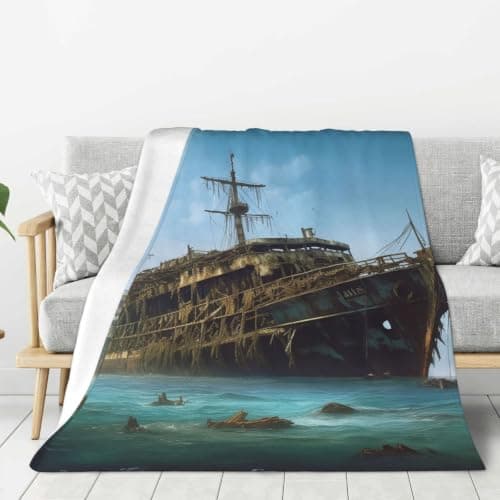 Flannel Throw Blanket Ultra Soft Lightweight All Season Fleece Bed Blanket