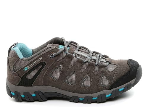 Karrimor Supa 5 Ladies, Women’s Rise Hiking Boots, Grey/Blue, 7 UK (41 EU) — view 3