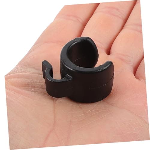 Mic Stand Cable Clips for Pole, 25mm Wire Diameter, 20 Pack — view 4