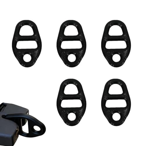 Car Trunk Lid Fixing Buckle Set 5PCS | PLA 4×6cm Anti- Clips Portable Storage Fastener Kit | Universal Car Cargo Trunk Organizer Retainer Accessories For Sedan SUV Truck RV Travel Road Trip