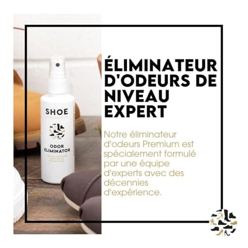 Shoe Clinic Odour Eliminator | Neutraliser for Trainer Odors, Dress Shoes, Sneakers, Boots, Heels, Sandals, and More | Easy to Use Spray for Gym, Sports, and Daily Wear (125ml) — view 2
