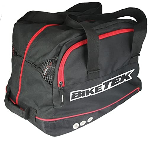 BikeTek Motorcycle Helmet Bag Holdall Helmet & Kit Carrier Bag — view 4