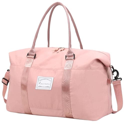 VMIKIV Sports Gym Bag Womens Travel Duffle Bag Mens Weekend Cabin Bags for Overnight,Hospital,Undearseat Carry on Hand Luggage for Easyjet,for Ryanair,for Vacation,Shopping,Casual