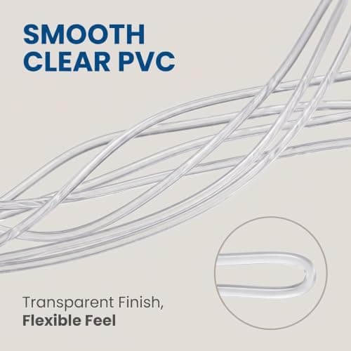 50 Pcs 160mm Transparent Plastic Travel Luggage Tag Loops Holder PVC Name Tag Loop Straps Worm Loops Office Supplies Blank Labeling Tags Shower Accessories for Bag — view 5